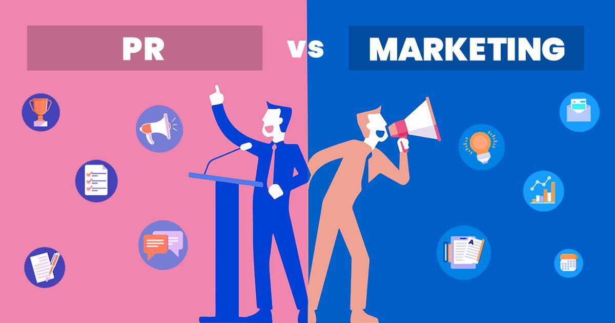 Sự khác biệt giữa PR và MARKETING | Liệu bạn đã hiểu đúng?